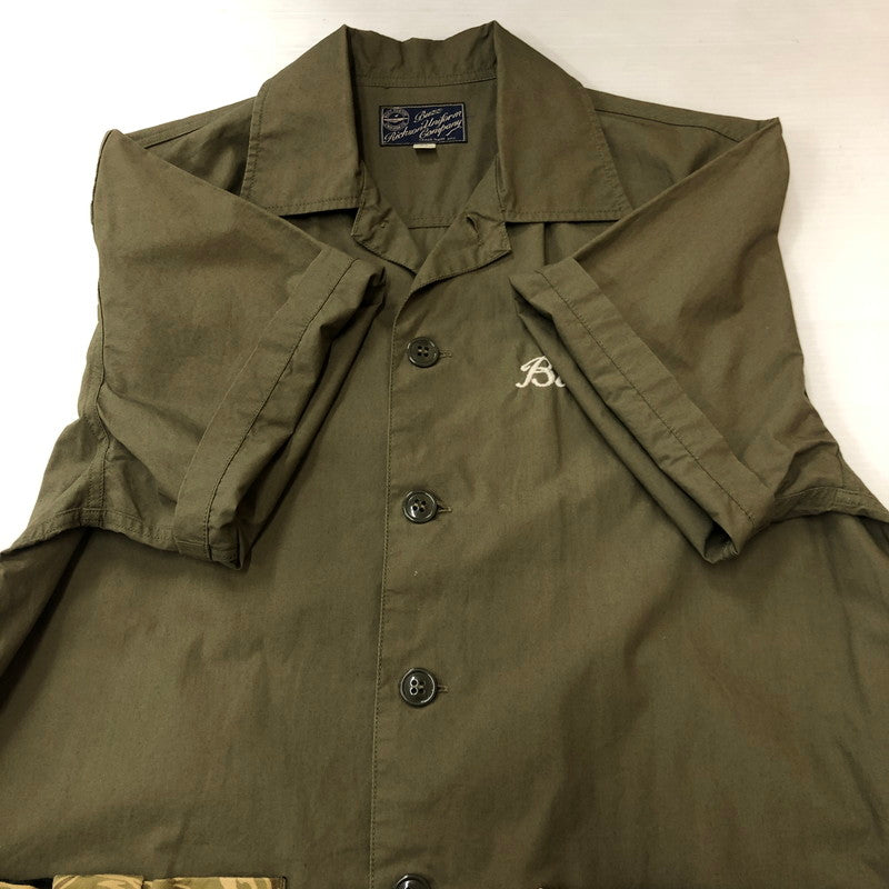【中古品】【メンズ】 Buzz Rickson's バズリクソンズ VIET-NAM SHIRT US ARMY S/S BR38405 ベトナムシャツ ユナイテッドステイツアーミー ショートスリーブ トップス 半袖 145-250824-ts-22-tei サイズ：15-15 1/2 カラー：カーキ 万代Net店