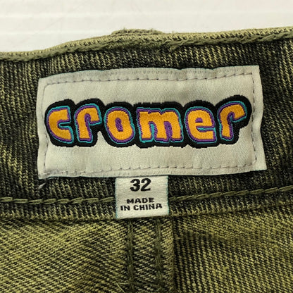【中古品】【メンズ】 CROMER DENIM SHORT PANTS クローマー デニム ショートパンツ ボトムス ハーフパンツ ショーツ 153-250823-yo-31-fuzh サイズ：32 カラー：カーキ 万代Net店