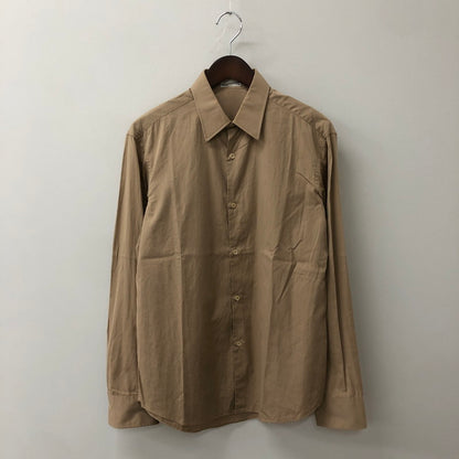 【中古品】【メンズ】 LAD MUSICIAN ラッドミュージシャン L/S COTTON SHIRT 2211-103 ロングスリーブ コットンシャツ 長袖 トップス 140-250829-KS-01-tei サイズ：46 カラー：ベージュ 万代Net店