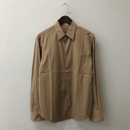 【中古品】【メンズ】 LAD MUSICIAN ラッドミュージシャン L/S COTTON SHIRT 2211-103 ロングスリーブ コットンシャツ 長袖 トップス 140-250829-KS-01-tei サイズ：46 カラー：ベージュ 万代Net店
