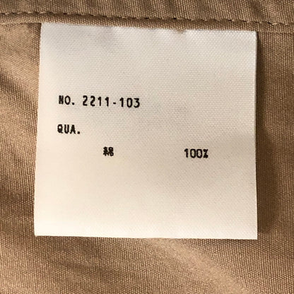 【中古品】【メンズ】 LAD MUSICIAN ラッドミュージシャン L/S COTTON SHIRT 2211-103 ロングスリーブ コットンシャツ 長袖 トップス 140-250829-KS-01-tei サイズ：46 カラー：ベージュ 万代Net店