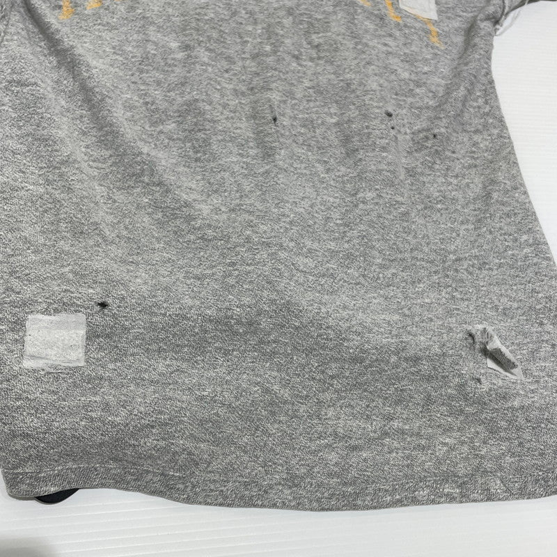 【現状渡し品】【メンズ】 CHAMPION チャンピオン 80S ピッツバーグ・スティーラーズ トリコタグ ヴィンテージ Tシャツ 145-260818-nm-75-tei サイズ：L カラー：グレー 万代Net店