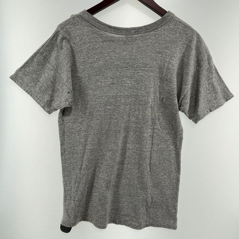 【現状渡し品】【メンズ】 CHAMPION チャンピオン 80S ピッツバーグ・スティーラーズ トリコタグ ヴィンテージ Tシャツ 145-260818-nm-75-tei サイズ：L カラー：グレー 万代Net店
