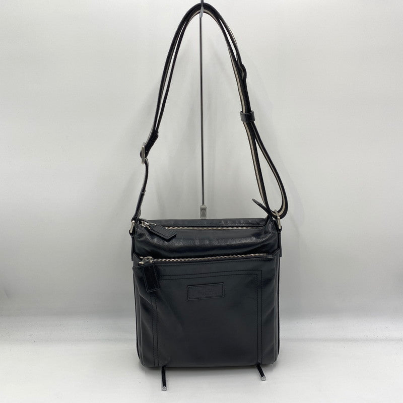 【中古品】【メンズ】 BALLY バリー TUSTON-SM SHOULDER BAG LEATHER タストン エスエム ショルダーバッグ レザー カバン 本革 188-250902-ts-05-tei カラー：ブラック 万代Net店