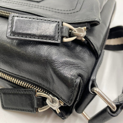 【中古品】【メンズ】 BALLY バリー TUSTON-SM SHOULDER BAG LEATHER タストン エスエム ショルダーバッグ レザー カバン 本革 188-250902-ts-05-tei カラー：ブラック 万代Net店