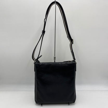 【中古品】【メンズ】 BALLY バリー TUSTON-SM SHOULDER BAG LEATHER タストン エスエム ショルダーバッグ レザー カバン 本革 188-250902-ts-05-tei カラー：ブラック 万代Net店