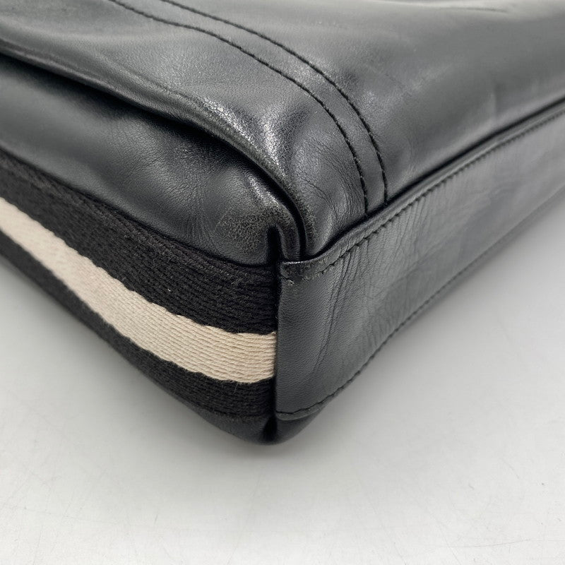 【中古品】【メンズ】 BALLY バリー TUSTON-SM SHOULDER BAG LEATHER タストン エスエム ショルダーバッグ レザー カバン 本革 188-250902-ts-05-tei カラー：ブラック 万代Net店