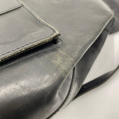 【現状渡し品】【メンズ/レディース】 Timberland ティンバーランド LEATHER BACKPACK MADE IN USA レザーリュック カバン バッグパック USA製 188-250902-ts-04-tei カラー：ブラック 万代Net店