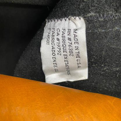 【現状渡し品】【メンズ/レディース】 Timberland ティンバーランド LEATHER BACKPACK MADE IN USA レザーリュック カバン バッグパック USA製 188-250902-ts-04-tei カラー：ブラック 万代Net店