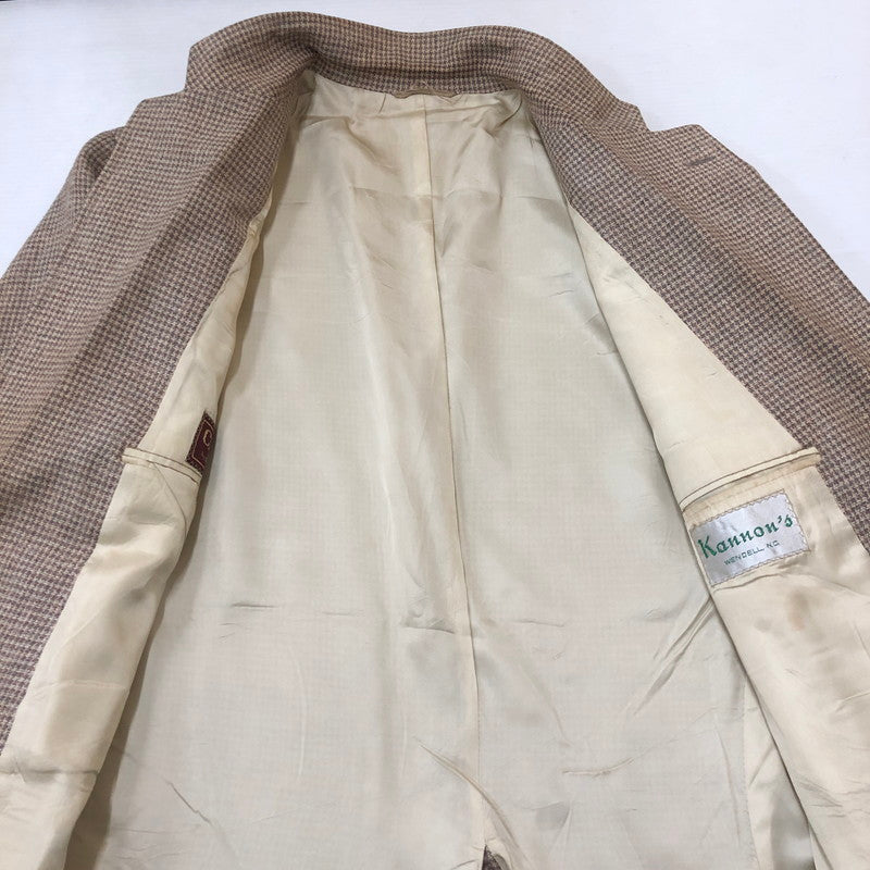 【中古品】【メンズ】 CHAPS RALPHLAUREN チャップス ラルフローレン WOOL JACKET ウール ジャケット アウター テーラードジャケット 147-250915-ts-10-tei サイズ：サイズ不明 カラー：ベージュ 万代Net店