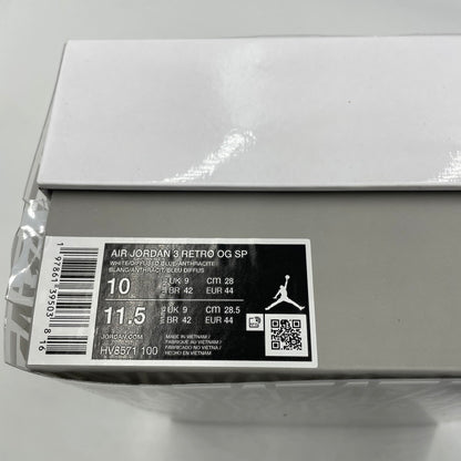 【中古品】【メンズ】 NIKE×A MA MANIERE ナイキ × アママニエール HV8571-100 AIR JORDAN 3 RETRO OG SP FOR THE LOVE エアジョーダン3レトロOGSP 160-260127-nm-02-tei サイズ：28cm 万代Net店