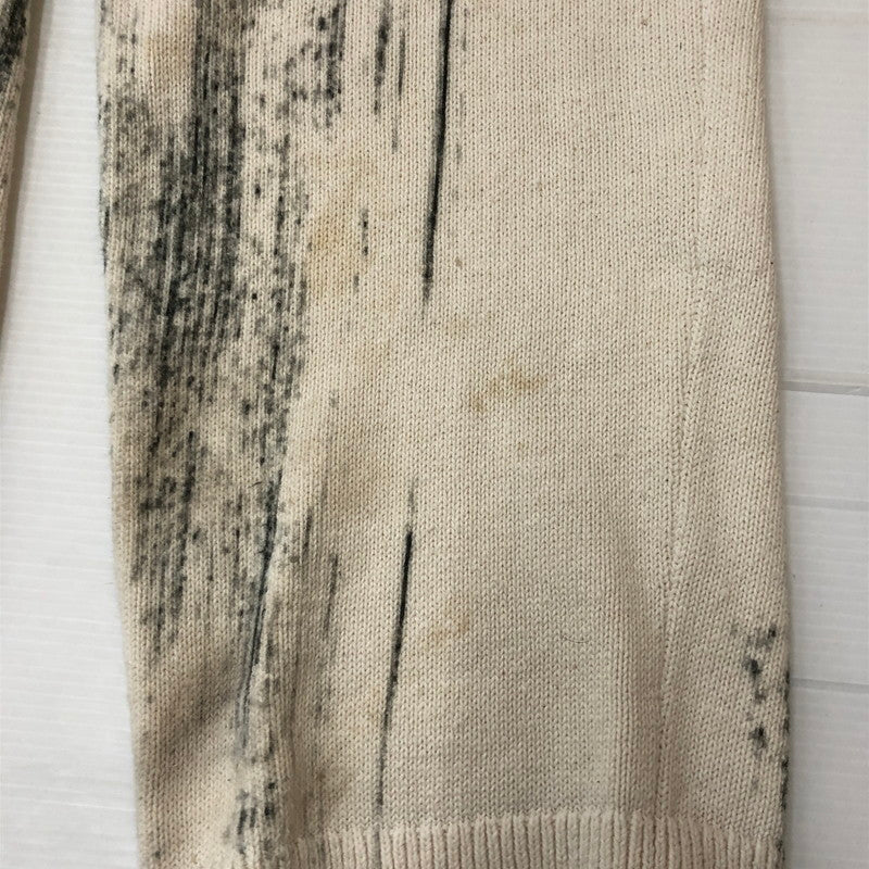 【中古品】【メンズ】 YOKE ヨーク 22SS PRINTED COTTON KNIT LOUNGE PANTS YK22SS0349S プリンテッド コットン ニット ラウンジパンツ ボトムス 151-250824-ts-32-tei サイズ：2 カラー：ホワイト 万代Net店