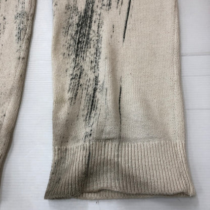 【中古品】【メンズ】 YOKE ヨーク 22SS PRINTED COTTON KNIT LOUNGE PANTS YK22SS0349S プリンテッド コットン ニット ラウンジパンツ ボトムス 151-250824-ts-32-tei サイズ：2 カラー：ホワイト 万代Net店