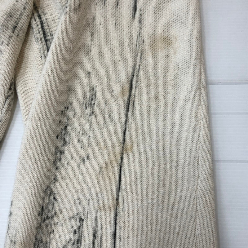 【中古品】【メンズ】 YOKE ヨーク 22SS PRINTED COTTON KNIT LOUNGE PANTS YK22SS0349S プリンテッド コットン ニット ラウンジパンツ ボトムス 151-250824-ts-32-tei サイズ：2 カラー：ホワイト 万代Net店