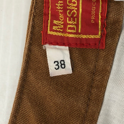 【中古品】【メンズ】 MARITHE + FRANCOIS GIRBAUD マリテフランソワジルボー 80’s STRAIGHT CHINO PANT VINTAGE 80年代 ストレート チノパンツ ボトムス ヴィンテージ 156-250825-KS-32-tei サイズ：38 カラー：ブラウン 万代Net店