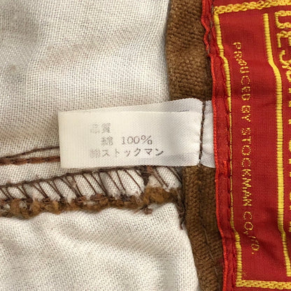 【中古品】【メンズ】 MARITHE + FRANCOIS GIRBAUD マリテフランソワジルボー 80’s STRAIGHT CHINO PANT VINTAGE 80年代 ストレート チノパンツ ボトムス ヴィンテージ 156-250825-KS-32-tei サイズ：38 カラー：ブラウン 万代Net店