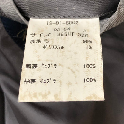【中古品】【メンズ】 Brooks Brothers ブルックスブラザーズ SUMMER WOOL STRIPED JACKET 19-01-680203-54 サマーウール ストライプ ジャケット ライトアウター テーラードジャケット 145-250910-KS-16-tei サイズ：38 カラー：グレー 万代Net店