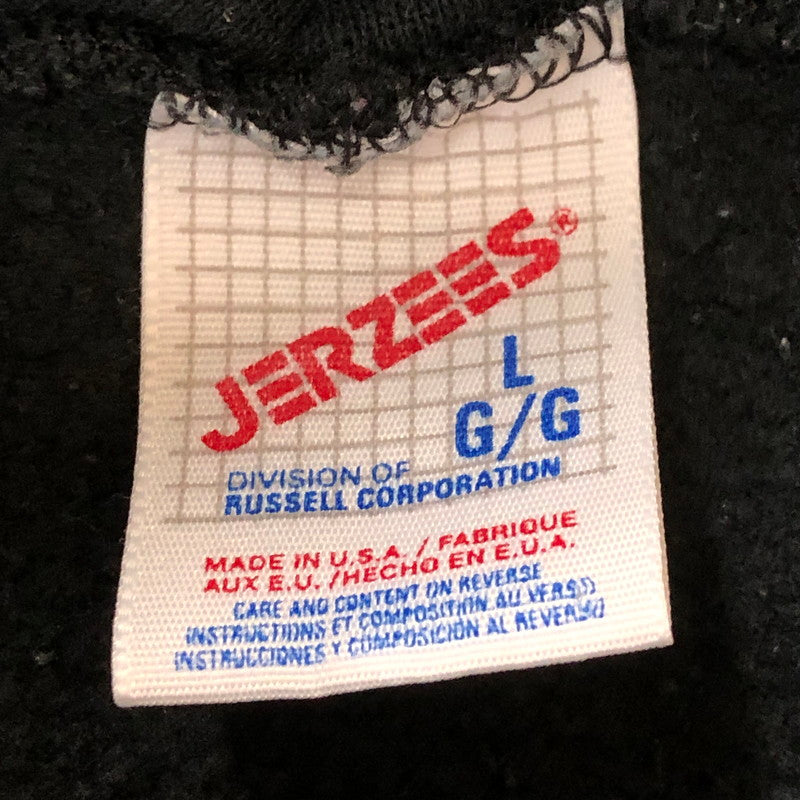 【中古品】【メンズ】 JERZEES ジャージーズ 90’s WOODSTOCK SWEAT PARKA 90年代 ウッドストック スウェット パーカー トップス プルオーバーパーカー USA製 145-250910-KS-17-tei サイズ：L カラー：ブラック 万代Net店