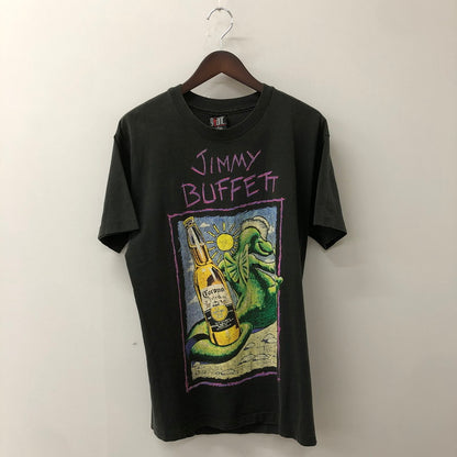 【中古品】【メンズ】 GIANT ジャイアント 90's JIMMY BUFFETT BAND TEE 90年代 ジミーバフェット バンド Tシャツ 半袖 トップス anvilボディ USA製 145-250825-KS-19-fuzh サイズ：L カラー：ブラック 万代Net店
