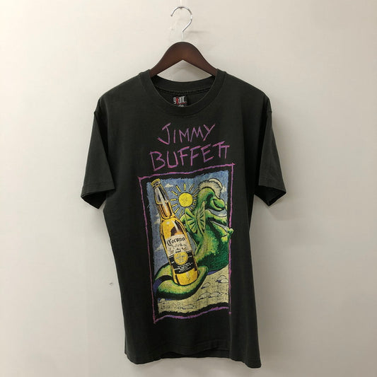 【中古品】【メンズ】 GIANT ジャイアント 90's JIMMY BUFFETT BAND TEE 90年代 ジミーバフェット バンド Tシャツ 半袖 トップス anvilボディ USA製 145-250825-KS-19-tei サイズ：L カラー：ブラック 万代Net店