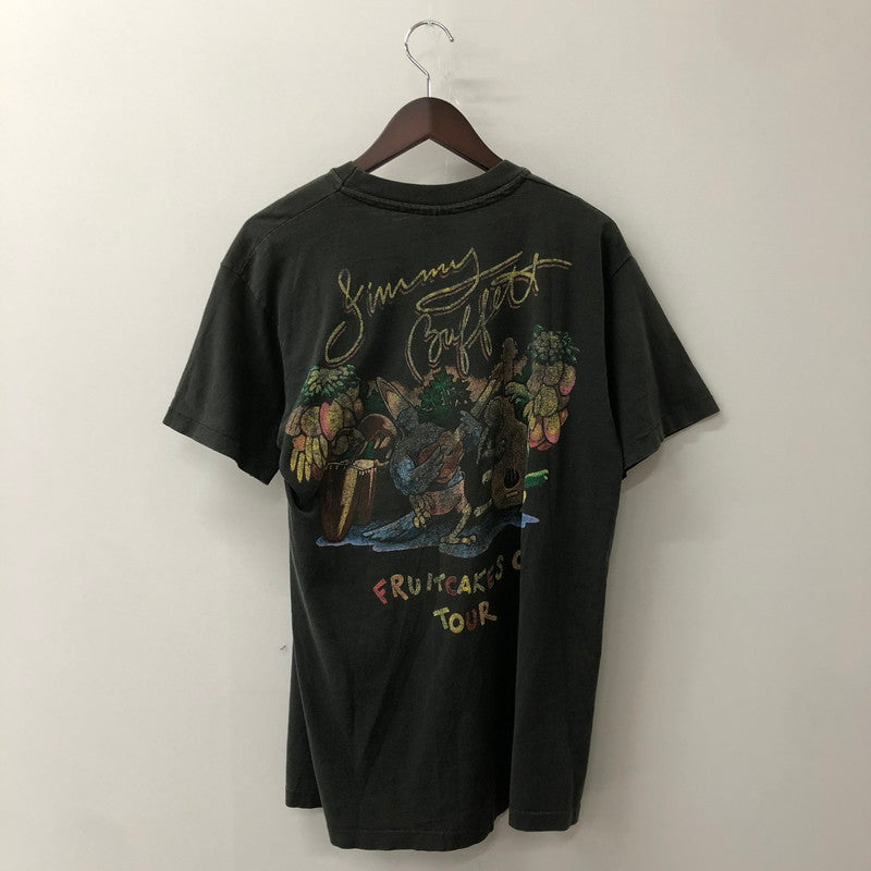【中古品】【メンズ】 GIANT ジャイアント 90's JIMMY BUFFETT BAND TEE 90年代 ジミーバフェット バンド Tシャツ 半袖 トップス anvilボディ USA製 145-250825-KS-19-fuzh サイズ：L カラー：ブラック 万代Net店