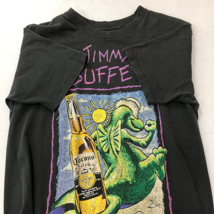 【中古品】【メンズ】 GIANT ジャイアント 90's JIMMY BUFFETT BAND TEE 90年代 ジミーバフェット バンド Tシャツ 半袖 トップス anvilボディ USA製 145-250825-KS-19-fuzh サイズ：L カラー：ブラック 万代Net店