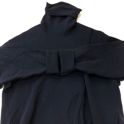 【中古品】【メンズ】 ato アトウ 21AW TURTLENECK PULL-OVER AM21C-T01 タートルネックプルオーバー 長袖 トップス 140-250825-KS-01-tei サイズ：46 カラー：ネイビー 万代Net店