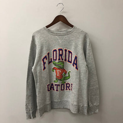 【中古品】【メンズ】 Champion チャンピオン 90's L/S PULLOVER SWEAT SHIRT 90年代 ロングスリーブ プルオーバー スウェット シャツ トップス トレーナー USA製 145-250910-KS-18-tei サイズ：M カラー：グレー 万代Net店