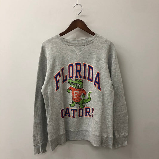 【中古品】【メンズ】 Champion チャンピオン 90's L/S PULLOVER SWEAT SHIRT 90年代 ロングスリーブ プルオーバー スウェット シャツ トップス トレーナー USA製 145-250910-KS-18-tei サイズ：M カラー：グレー 万代Net店