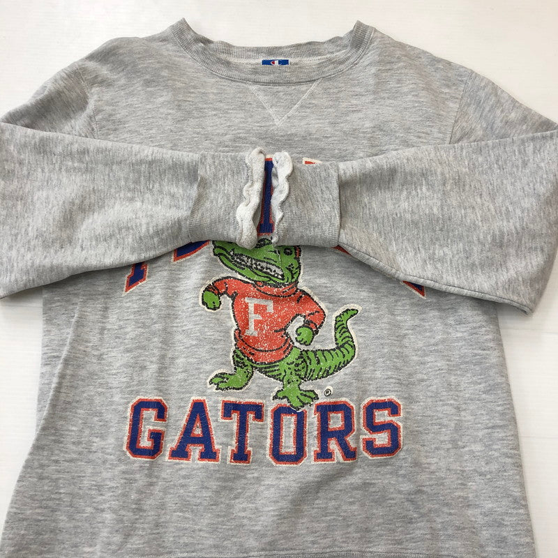 【中古品】【メンズ】 Champion チャンピオン 90's L/S PULLOVER SWEAT SHIRT 90年代 ロングスリーブ プルオーバー スウェット シャツ トップス トレーナー USA製 145-250910-KS-18-tei サイズ：M カラー：グレー 万代Net店