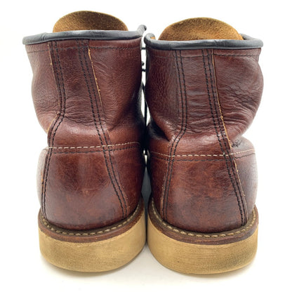 【中古品】【メンズ】 RED WING レッドウィング 6INCH CLASSIC MOC 8138 6インチ クラシックモック ブーツ 靴 164-251028-yy-05-tei カラー：ブラウン 万代Net店