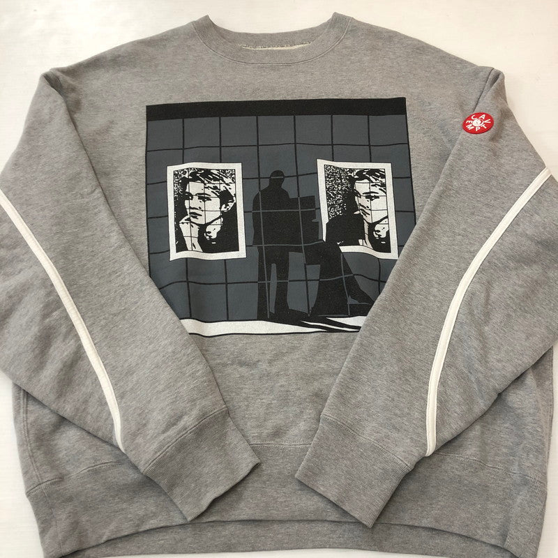【中古品】【メンズ】 C.E シーイー 20AW UNBALNCE BEHIND CREWNECK アンバランス ビハインド クルーネック トップス トレーナー 142-250825-KS-13-tei サイズ：M カラー：グレー 万代Net店