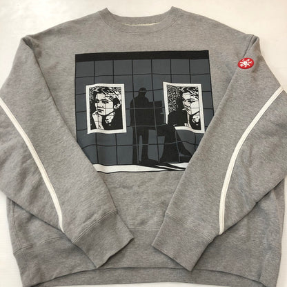 【中古品】【メンズ】 C.E シーイー 20AW UNBALNCE BEHIND CREWNECK アンバランス ビハインド クルーネック トップス トレーナー 142-250825-KS-13-tei サイズ：M カラー：グレー 万代Net店