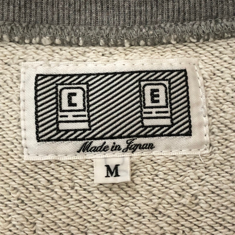 【中古品】【メンズ】 C.E シーイー 20AW UNBALNCE BEHIND CREWNECK アンバランス ビハインド クルーネック トップス トレーナー 142-250825-KS-13-tei サイズ：M カラー：グレー 万代Net店