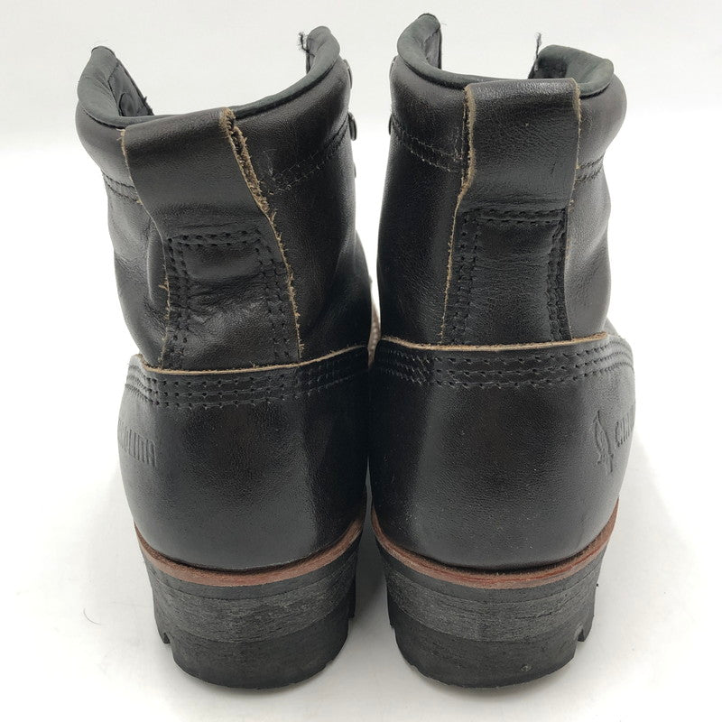 【中古品】【メンズ】 CAROLINA カロライナ 90's LACE UP BOOTS 90年代 レースアップ ブーツ 靴 ワークブーツ USA製 164-251118-ks-22-tei カラー：ブラック 万代Net店