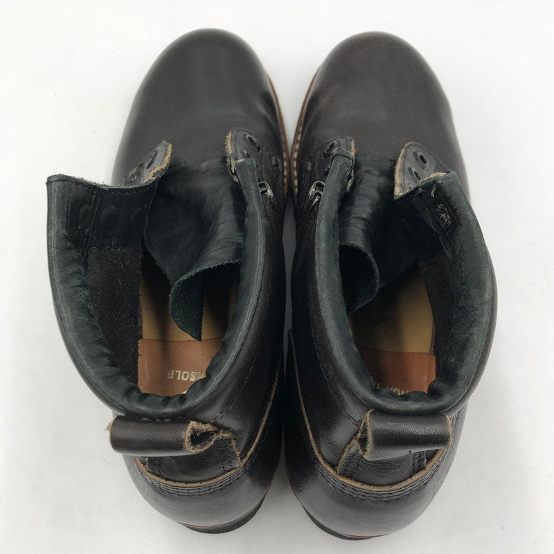 【中古品】【メンズ】 CAROLINA カロライナ 90's LACE UP BOOTS 90年代 レースアップ ブーツ 靴 ワークブーツ USA製 164-251118-ks-22-tei カラー：ブラック 万代Net店