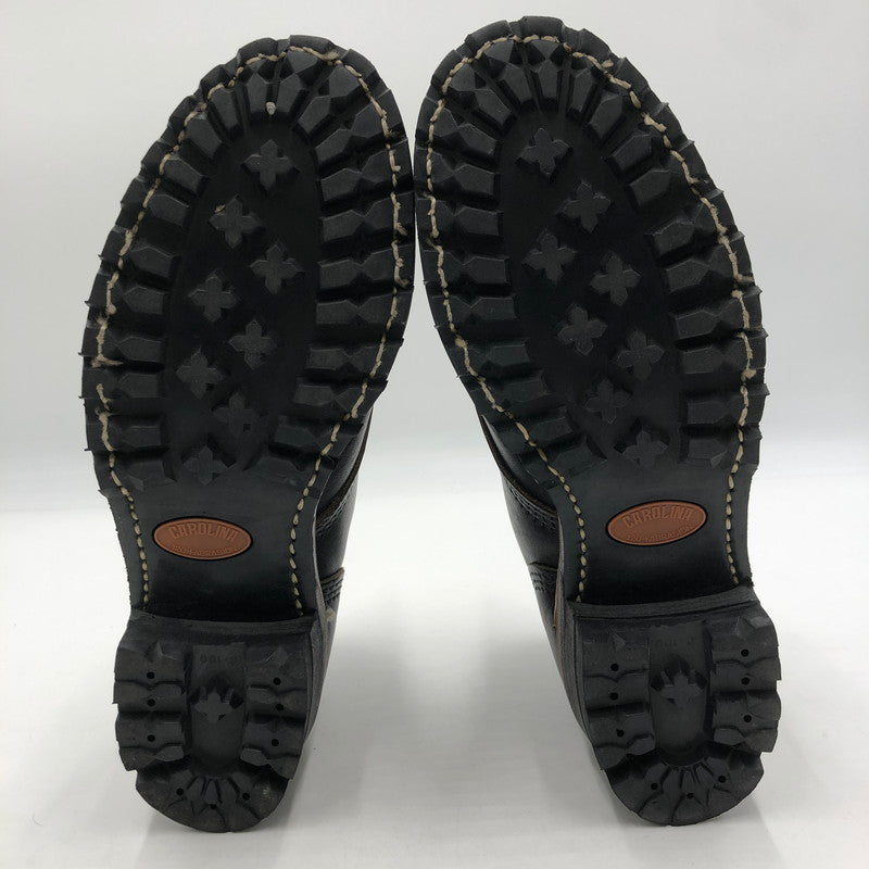 【中古品】【メンズ】 CAROLINA カロライナ 90's LACE UP BOOTS 90年代 レースアップ ブーツ 靴 ワークブーツ USA製 164-251118-ks-22-tei カラー：ブラック 万代Net店