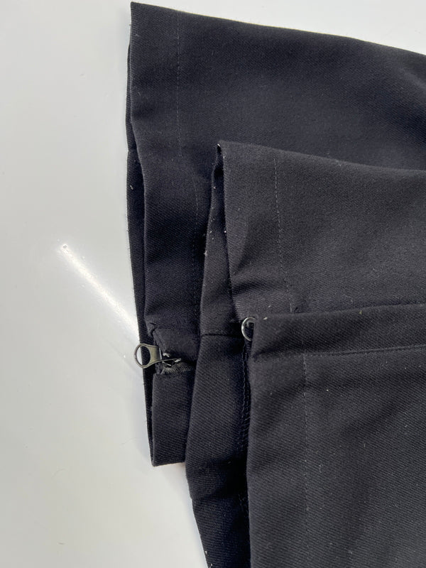 【中古品】【メンズ】 MIJKO ミコ SIDE ZIP FLARE PANT サイド ジップ フリース パンツ ボトムス 158-260924-AS-6-hon サイズ：L カラー：ブラック 万代Net店