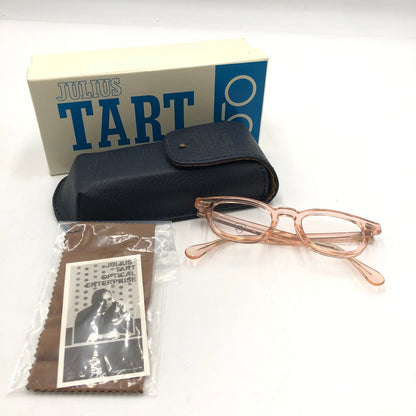 【中古品】【メンズ】 JULIUS TART OPTICAL ジュリアス タート オプティカル AR-46-22 PL-002H アーネル 眼鏡フレーム アイウェア アクセサリー 203-250826-kk-03-tei サイズ：46ロ22 カラー：FRESH PINK 万代Net店