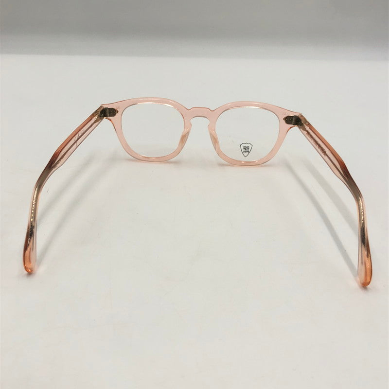【中古品】【メンズ】 JULIUS TART OPTICAL ジュリアス タート オプティカル AR-46-22 PL-002H アーネル 眼鏡フレーム アイウェア アクセサリー 203-250826-kk-03-tei サイズ：46ロ22 カラー：FRESH PINK 万代Net店