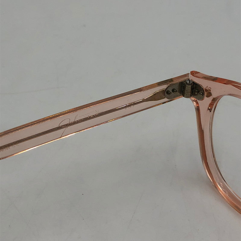 【中古品】【メンズ】 JULIUS TART OPTICAL ジュリアス タート オプティカル AR-46-22 PL-002H アーネル 眼鏡フレーム アイウェア アクセサリー 203-250826-kk-03-tei サイズ：46ロ22 カラー：FRESH PINK 万代Net店