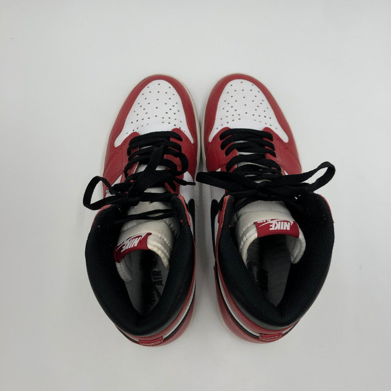 【中古品】【メンズ】 NIKE ナイキ AIR JORDAN 1 RETRO HIGH OG CHICAGO 2015 555088-101 エアジョーダン 1 レトロ ハイ オリジナル シカゴ スニーカー 靴 160-250826-kk-01-tei カラー：WHITE/BLACK-VARSITY RED 万代Net店