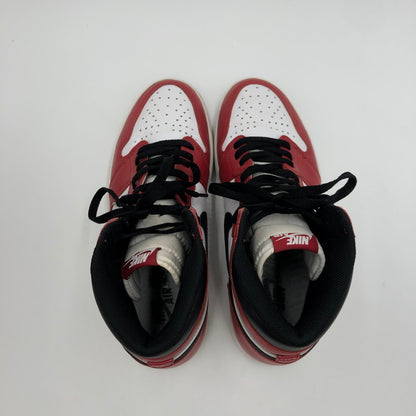 【中古品】【メンズ】 NIKE ナイキ AIR JORDAN 1 RETRO HIGH OG CHICAGO 2015 555088-101 エアジョーダン 1 レトロ ハイ オリジナル シカゴ スニーカー 靴 160-250826-kk-01-tei カラー：WHITE/BLACK-VARSITY RED 万代Net店