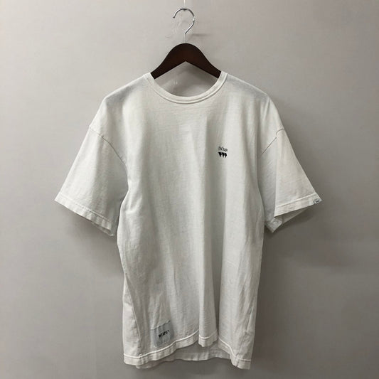 【現状渡し品】【メンズ】 WTAPS ダブルタップス 24SS OBJ08/SS/COTTON 241ATDT-CSM35 オービージェー08 ショートスリーブ コットン Tシャツ 半袖 トップス 142-250825-KS-07-tei サイズ：02 カラー：ホワイト 万代Net店