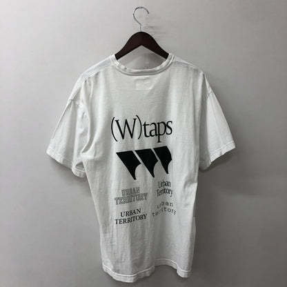 【現状渡し品】【メンズ】 WTAPS ダブルタップス 24SS OBJ08/SS/COTTON 241ATDT-CSM35 オービージェー08 ショートスリーブ コットン Tシャツ 半袖 トップス 142-250825-KS-07-tei サイズ：02 カラー：ホワイト 万代Net店