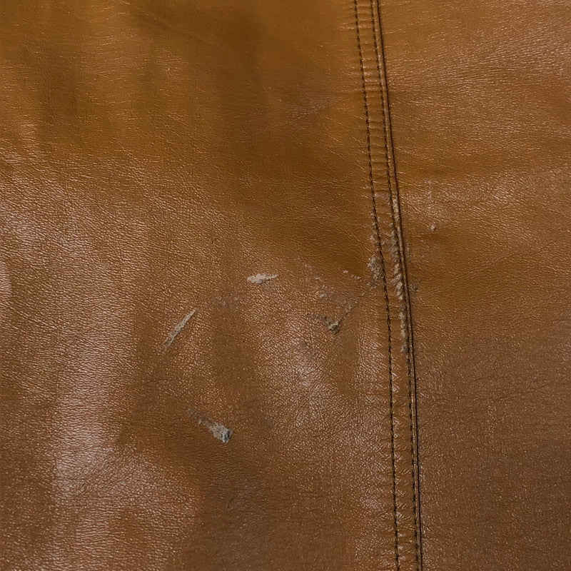 【中古品】【メンズ】 K mart ケーマート 70’s LEATHER JACKET VINTAGE 70年代 レザー ジャケット アウター 革 ヴィンテージ 145-251115-ts-16-tei サイズ：42 カラー：ブラウン 万代Net店
