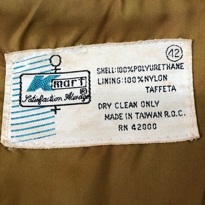 【中古品】【メンズ】 K mart ケーマート 70’s LEATHER JACKET VINTAGE 70年代 レザー ジャケット アウター 革 ヴィンテージ 145-251115-ts-16-tei サイズ：42 カラー：ブラウン 万代Net店
