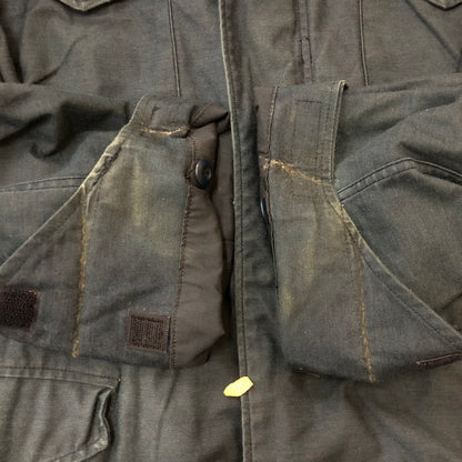 【中古品】【メンズ】 ALPHA INDUSTRIES アルファインダストリーズ M-65 COLD WEATHER FIELD COAT 8415-01-099-7839 M-65 コールドウォーター フィールド コート アウター USA製 145-250829-KS-17-tei サイズ：M-R カラー：ネイビー 万代Net店