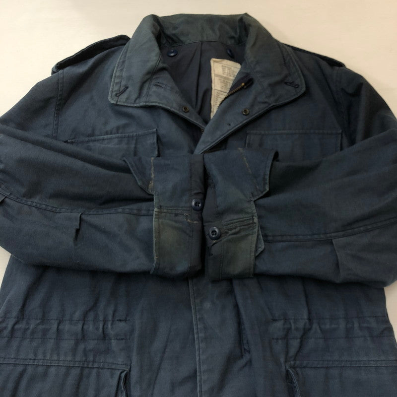 【中古品】【メンズ】 ALPHA INDUSTRIES アルファインダストリーズ M-65 COLD WEATHER FIELD COAT 8415-01-099-7839 M-65 コールドウォーター フィールド コート アウター USA製 145-250829-KS-17-tei サイズ：M-R カラー：ネイビー 万代Net店