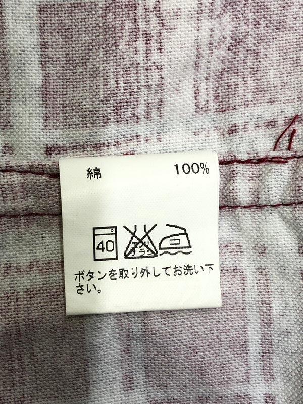 【中古品】【メンズ】 STIFF スティフ Ombre Flannel Shirt オンブレフランネルシャツ トップス 145-260819-SH-13-hon サイズ：S カラー：レッド 万代Net店